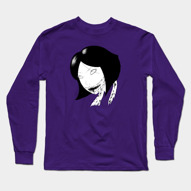 Tumbling Doll - Japanese Horror Long Sleeve T-Shirt by Jellyfsh-ots